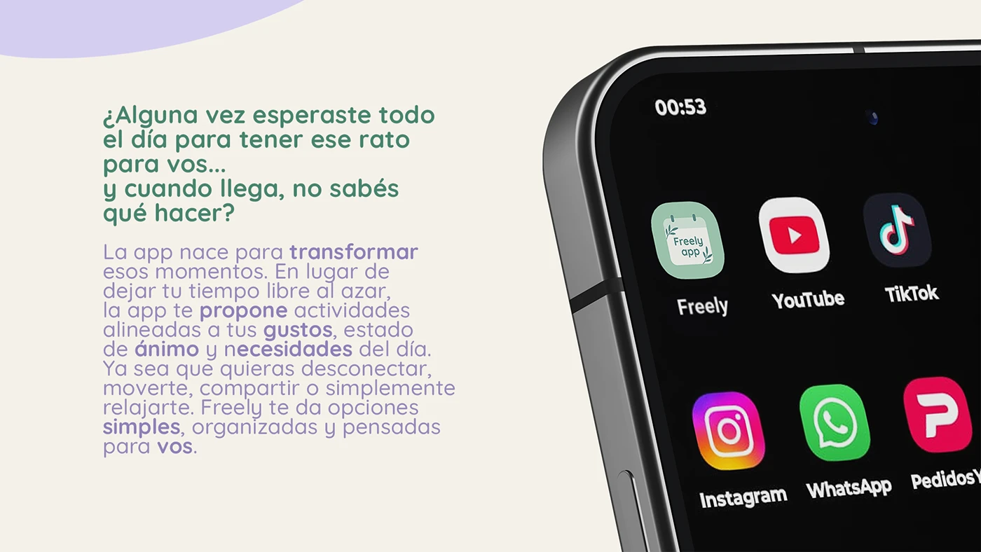 Freely App - Mockup 2